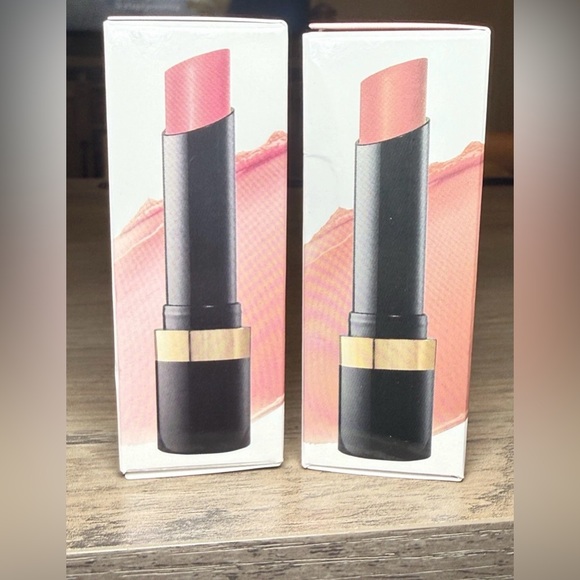 New Lot Of 2 Laura Geller Smart Pout Transfer Proof Lipstick Clever Wine 3.2g ea - Picture 2 of 5